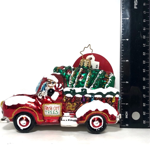 CHRISTOPHER RADKO “Christmas Tree Delivery” Ornament #1019686 - Picture 9 of 12